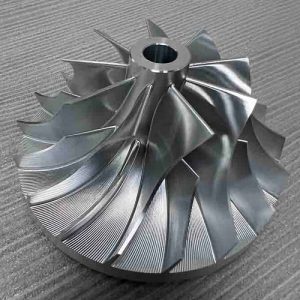 Impeller five-axis machining
